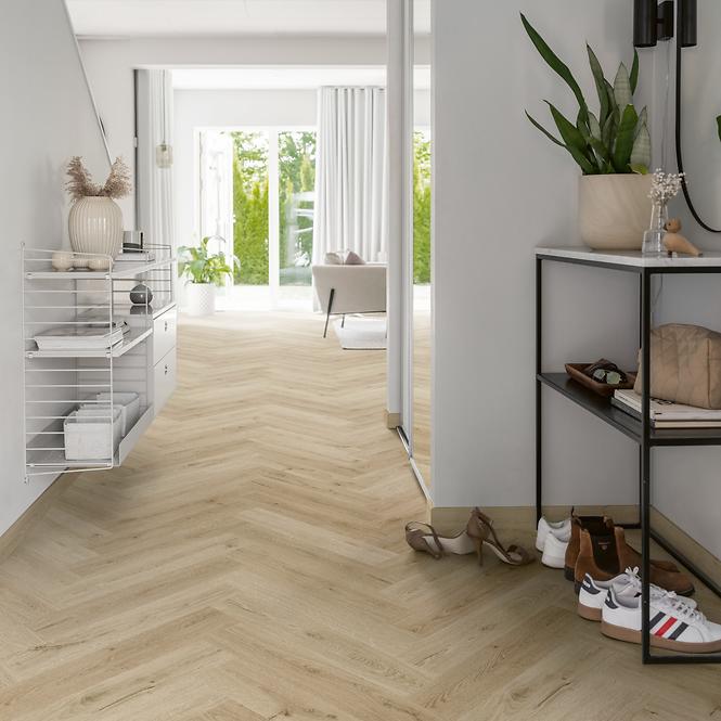Vinyl padlo LVT RIGID tolgy Tanis Herringbone 5+1mm 0,3mm