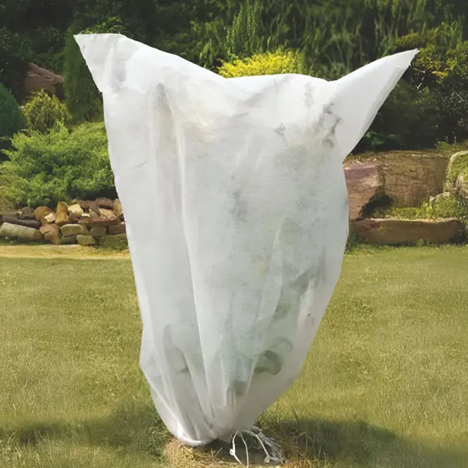 Védőzsák, 0,8 x 0,8 m, 50 g/m², fehér