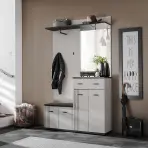 Előszobafal Hugo II Cc Hg2 Kasmír/Fekete