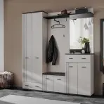 Előszobafal Hugo III Cc Hg3 Kasmír/Fekete