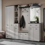 Előszobafal Hugo IV Cc Hg4+P2 Párna Kasmír/Fekete