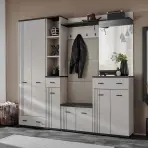 Előszobafal Hugo VIII Cc Hg8 Kasmír/Fekete