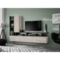 Nappali bútor Tytan Dgc Tt Tölgy Grafit/Kasmír