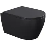 Függő WC csésze Totentanz black örvény