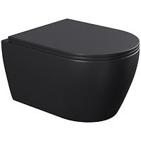 Függő WC csésze Totentanz black örvény