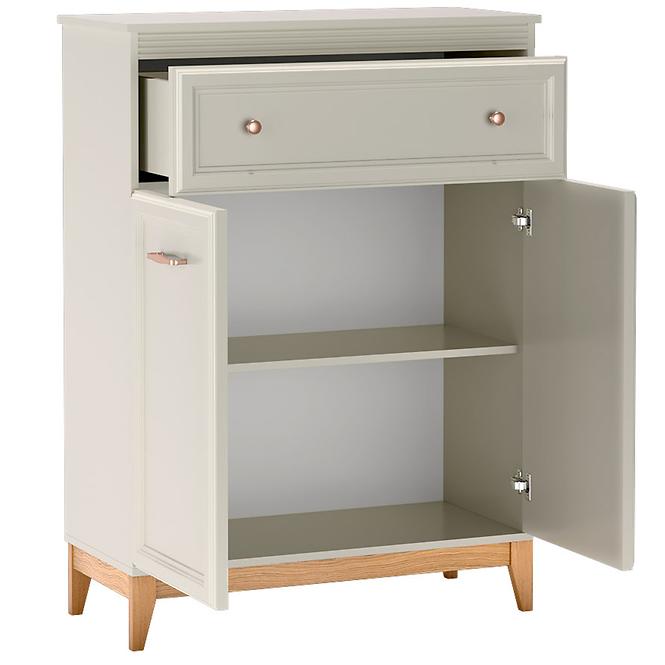 Komód Windsor 4w 90 Kashmir/Tölgy Természetes,3