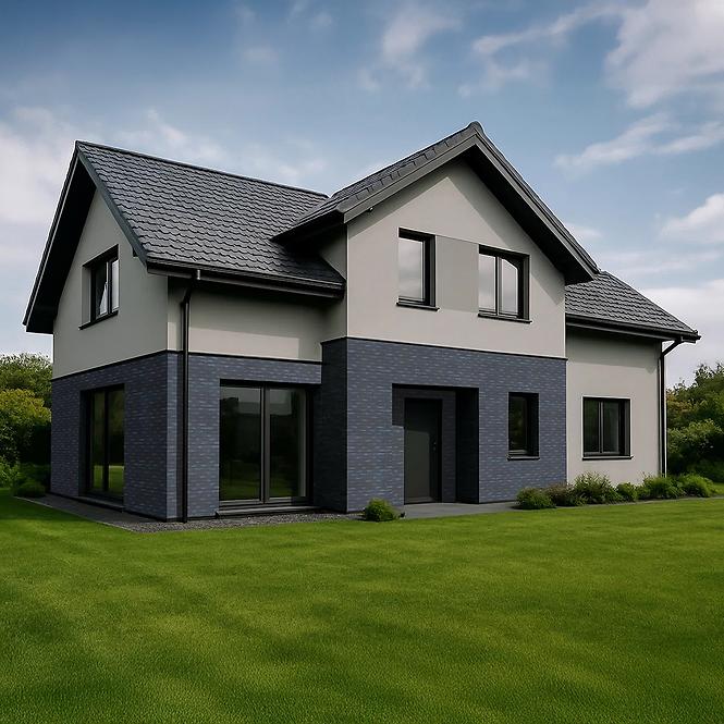 Rugalmas homlokzati deszka Brick Grafit,5