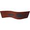 Rugalmas homlokzati deszka Brick Red,2