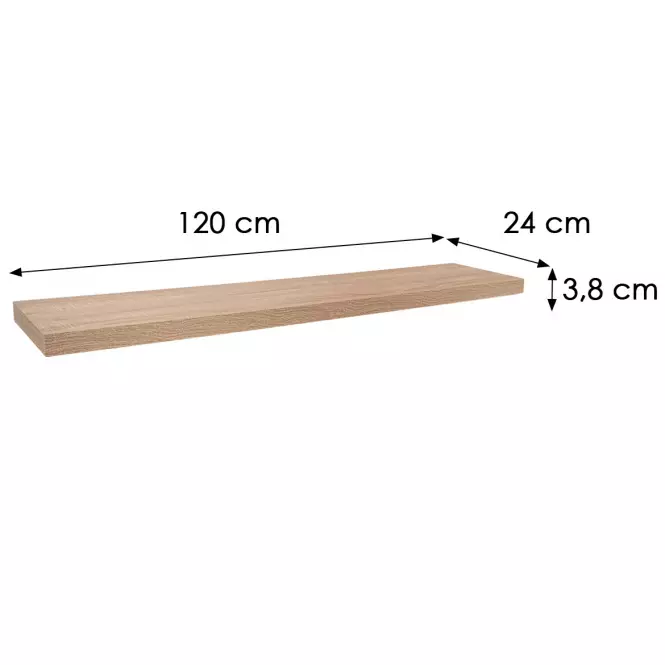 Függő polc FS 118/24 sonoma 65147 1180x235,2