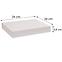 Függő polc FS 24/24 fehér 65050 235x235,2
