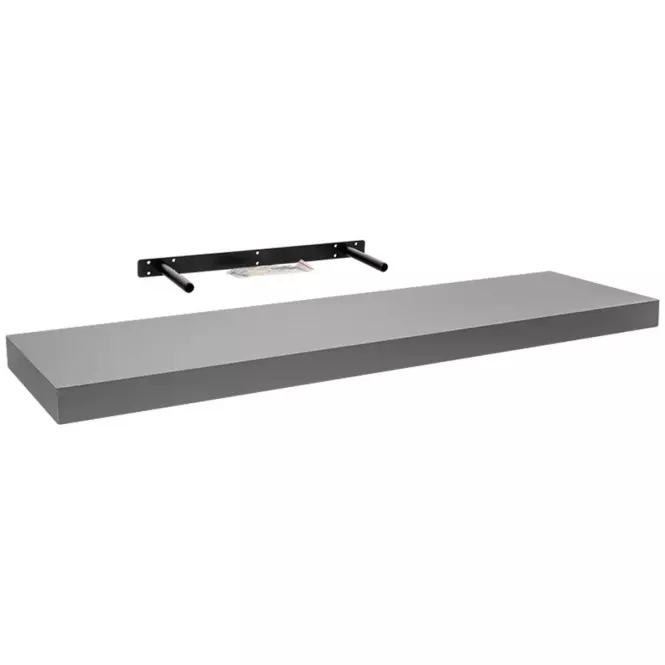 Függő polc FS 80/24 fényes szürke 65125 795x235,3