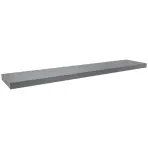 Függő polc FS 118/24 fényes szürke 65155 1180x235