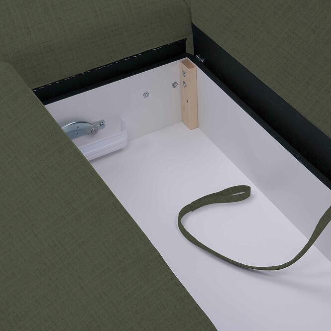 Sarokgarnitúra szett Cali L Sierra 752 zöld