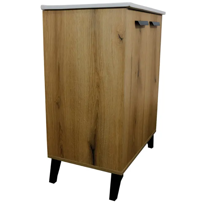 Fürdőszoba szekrény mosdó alatt 60 NOVA tölgy evoke