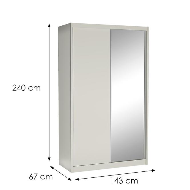 Szekrény Karol 143 Tükör Kasmír,2