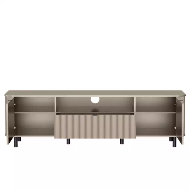 Szekrény RTV Novado 5nv 200 Clay Gray,5