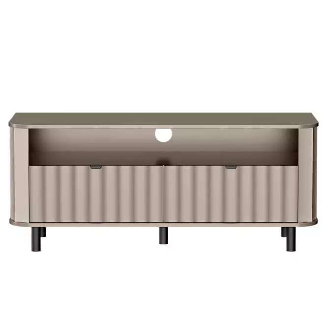 Szekrény RTV Novado 6nv 140 Clay Gray,4