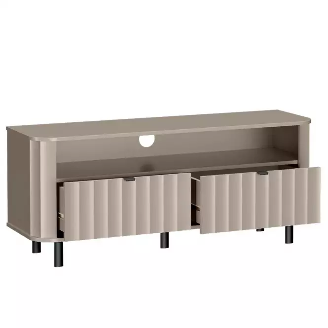 Szekrény RTV Novado 6nv 140 Clay Gray,6