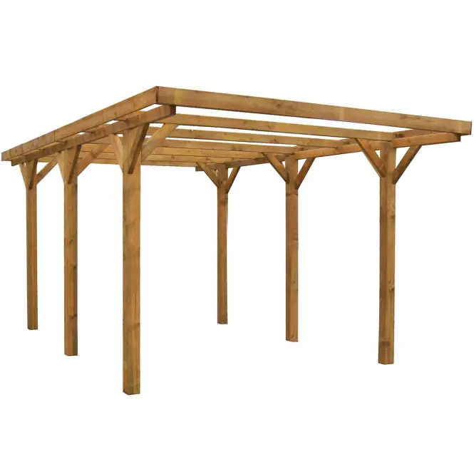 Garázs pergola 3x5x2,35 m