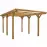 Garázs pergola 3x5x2,35 m
