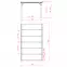 Garázs pergola 3x5x2,35 m,2