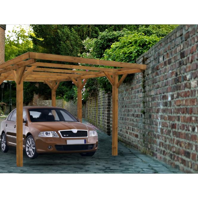 Garázs pergola 3x5x2,35 m