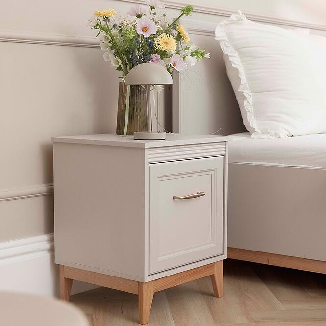 Éjjeliszekrény Windsor 11w Kasmír/Tölgy Természetes