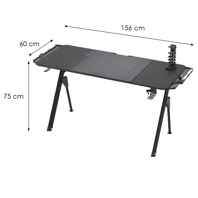 Íróasztal Gamset Falcon 1.4 Ekgs8111