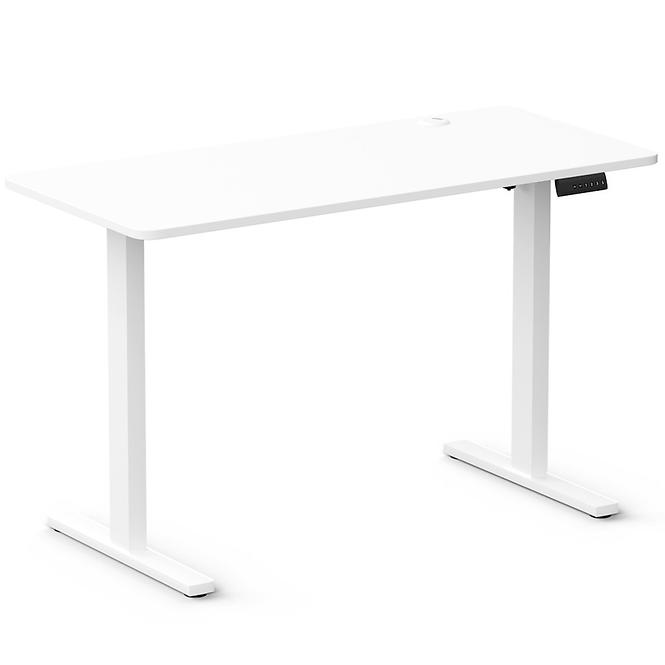Íróasztal elektromos magasságállítással Control+ 120 Lv0859 Fehér