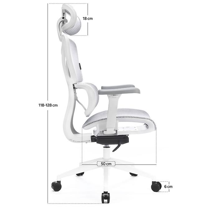 Szék Control Series Lv0655 Fehér