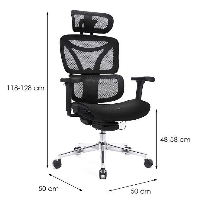 Szék Control Pro Lv0656 Fekete