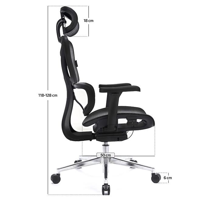 Szék Control Pro Lv0656 Fekete,5