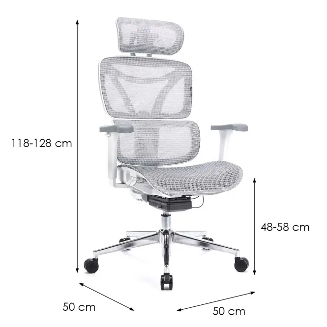 Szék Control Pro Lv0657 Fehér,2