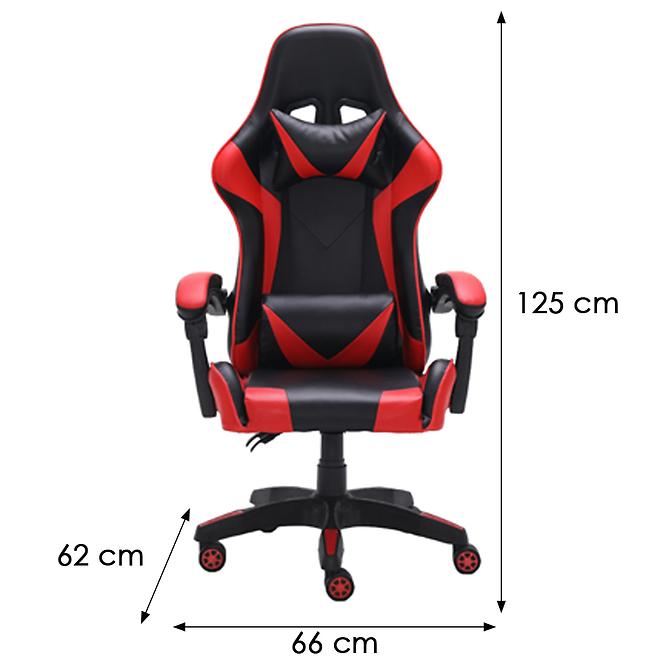 Irodai gaming szék Remus Piros,2