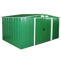 Eco kerti fémház 2423x3221x1961 zöld