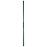 Kerek oszlop 38 mm x 120 mm x 2 m ZN RAL6005