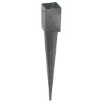 Horgonyzó talp 91x91x740 mm ZN