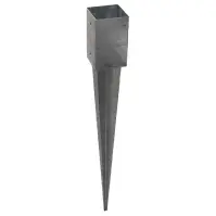 Horgonyzó talp 91x91x740 mm ZN