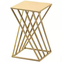 Virágállvány 40x24 cm aranysárga