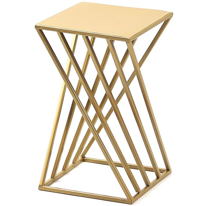 Virágállvány 40x24 cm aranysárga