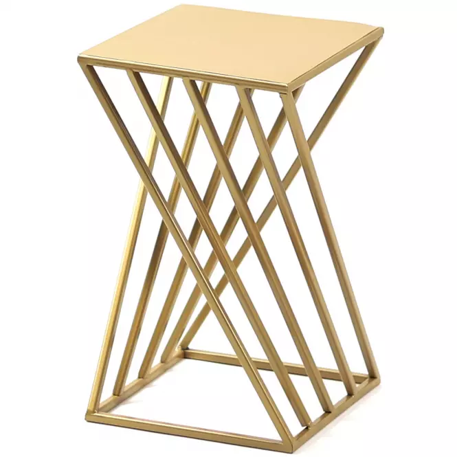 Virágállvány 40x24 cm aranysárga