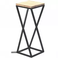 Virágállvány Tavolo 60x23,5 cm fekete