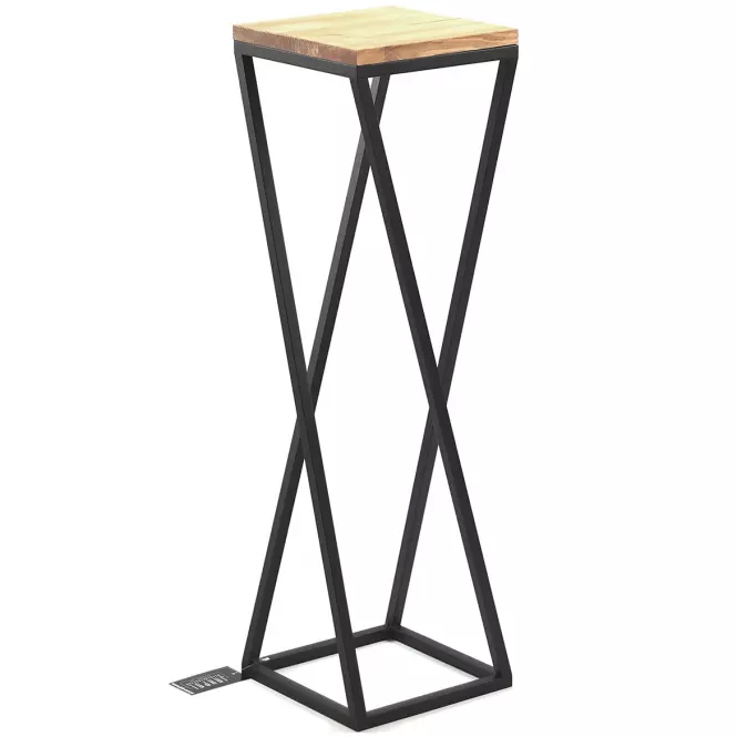 Virágállvány Tavolo 80x23,5 cm fekete