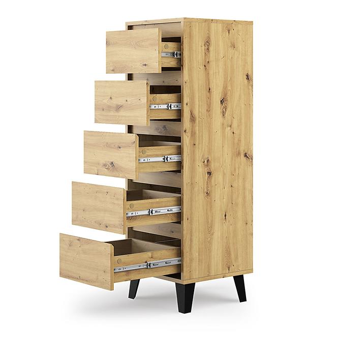 Komód Scandi 5S Artisan,4