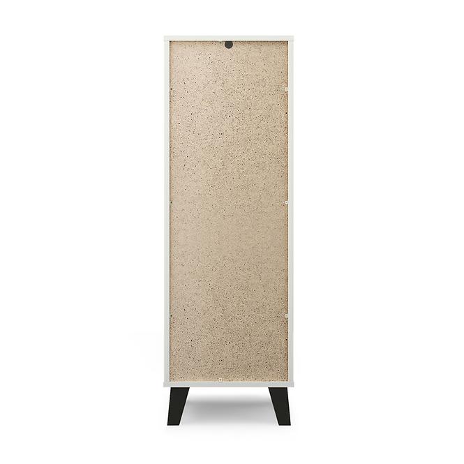 Komód Scandi 5S Fehér,6