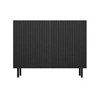 Komód Kama 2D Slim Artisan/Fekete