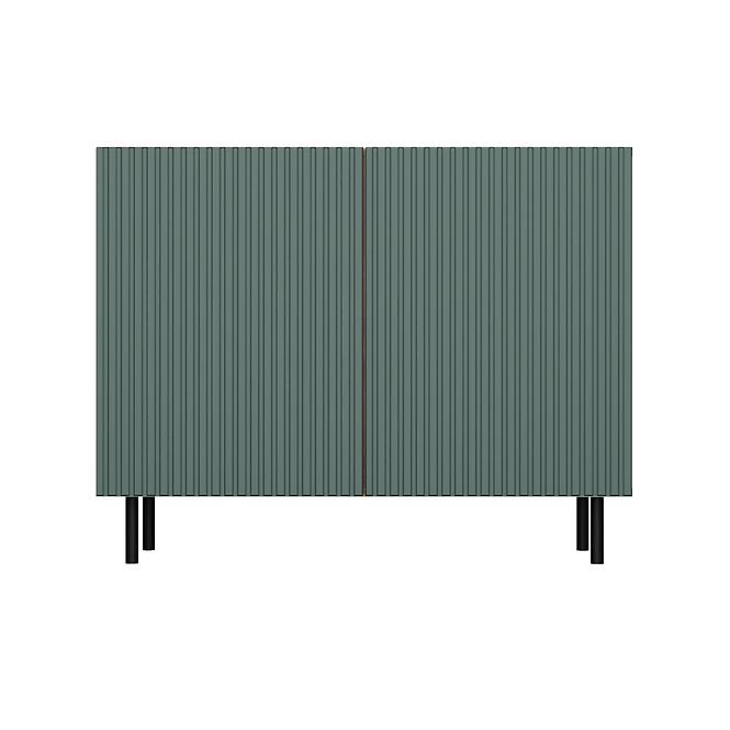 Komód Kama 2D Slim Artisan/Zöld