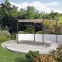 Kerti pavilon / pergola 2,6x2,6x2,2 m bézs,3