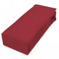 Lepedő Jersey gumiszalaggal 140x200 piros