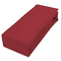 Lepedő Jersey gumiszalaggal 200x220 piros